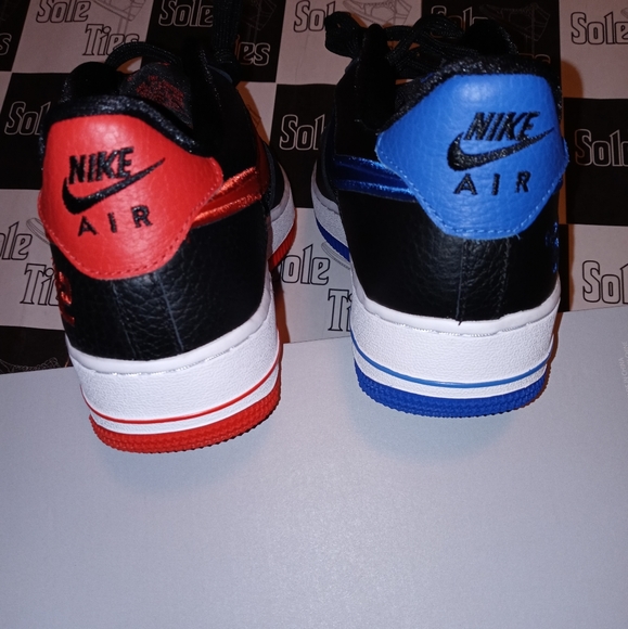 Nike Air Force 1 LV8 82 Low AF1 Bred & Royal - Picture 6 of 8